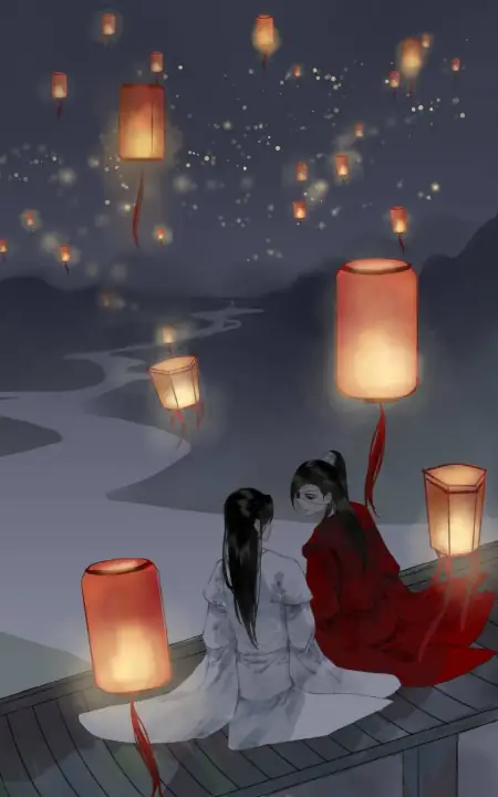 天官赐福：别人眼里的花城超凶？谢怜：超奶！-天官赐福谢怜对花城说的第一句话